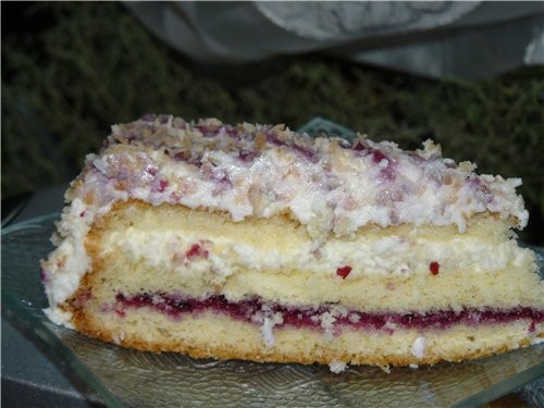 Маскарпоновый торт с кокосом oт Ани - Ангел