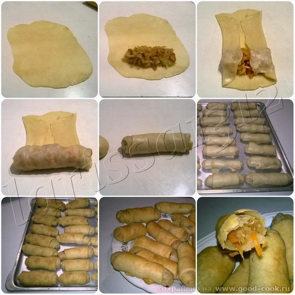 Молдавские пирожки с капустой - ВЭРЗЭРЕ
