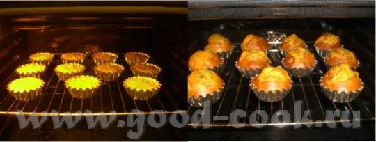 Маффины с хурмой и изюмом за основу этих маффинов взяла вот этот рецепт - 3