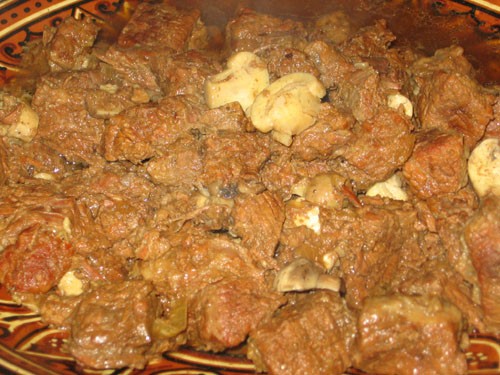 Мясо по-бургундски и не очень