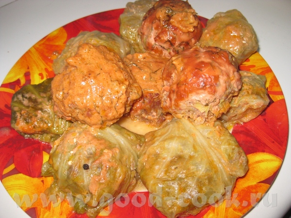 Наташа принимай доказушку-очень вкусненько Там и простые и ленивые голубцы Спасибо