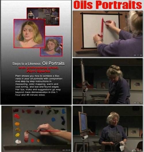 erri Sparks, "Steps to a Likeness: Oils Portraits with professional artist Perri Sparks" Love of Ar...