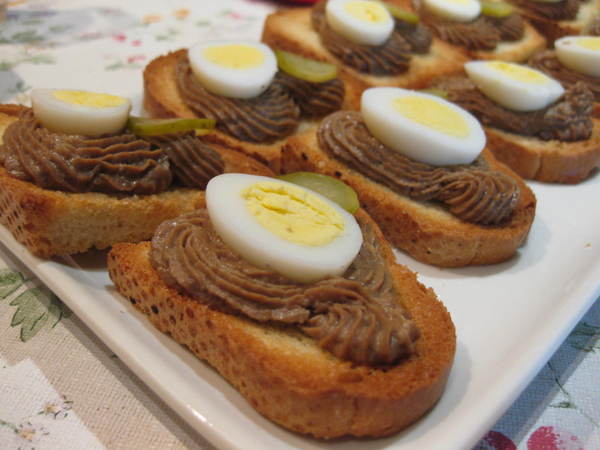 Печеночный паштет со сливками