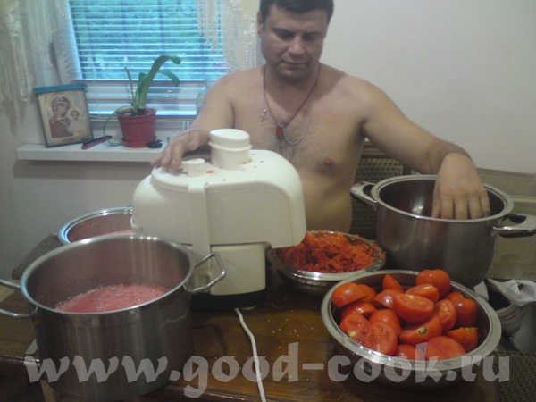 получилось 9 литровых банок по рецепту, написанному выше и 10 2-х литровых вот по этому рецепту: на... - 2