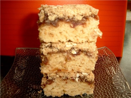 Пирог с финиками