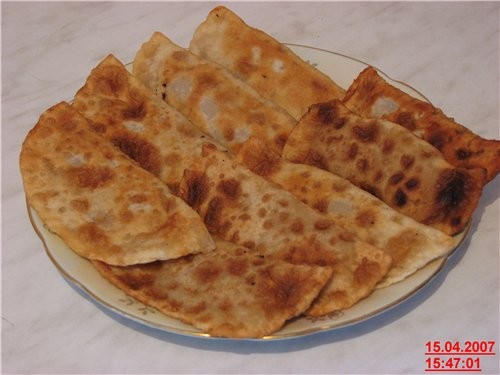 ЖАРЕНЫЕ ПИРОЖКИ С МЯСОМ - 2