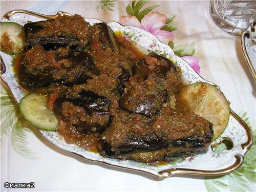 САЛАТ ИЗ ФЕНХЕЛЯ ОСТРЫЕ ЗАКУСОЧНЫЕ БАКЛАЖАНЧИКИ - 2