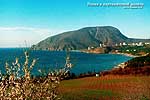 Партенит (Крым ,Алушта) посёлок у подножья Медведь горы(Аю-Даг) - 2
