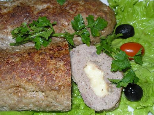 Мясные рулеты с сыром и перепелинными яйцами - 2