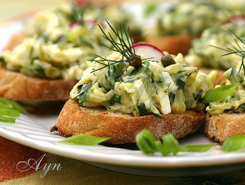 Из хлеба Pugliese получаются очень вкусные тосты - слегка смазать кусочки хлеба оливковым маслом и... - 2