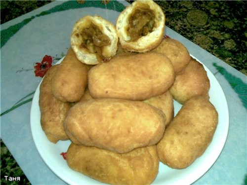 Пирожки с капустой Тесто как на Пирожки с мясом - 3