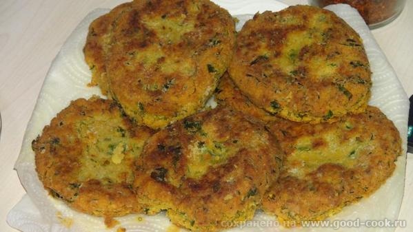 Кёфте с картошкой и горохом