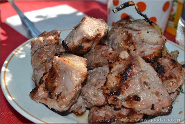 МЯСО НА РЕШЁТКЕ В КЕФИРНО-ЛУКОВОМ МАРИНАДЕ