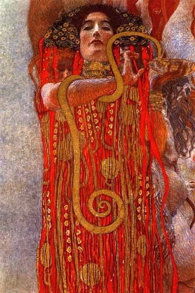 Станислав Плутенко Разбитые мечты Зайцев Алексей Климт Hugieia (фрагмент), 1900-1907, сгорела в 194... - 3