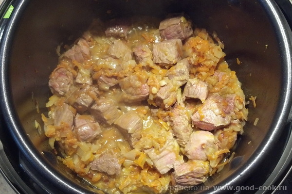 Готовим венгерский суп-гуляш: мясо 2