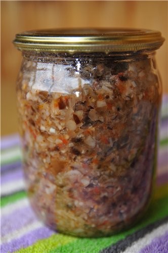 Грибная икра