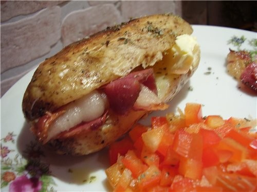 Запеченный картофель