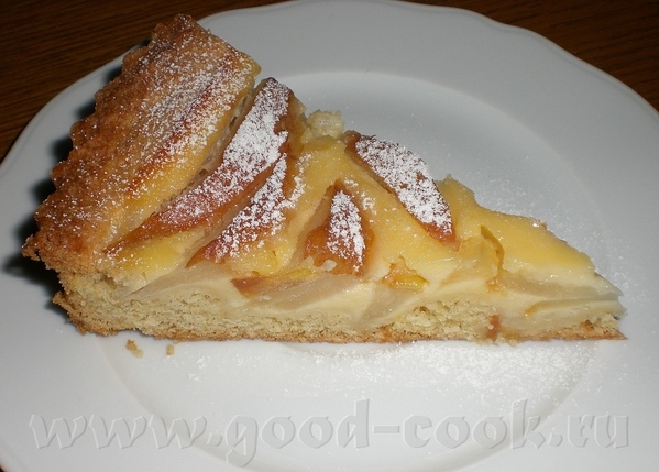 Birnentarte mit Creme Fraiche-Guss      -    ... - 3