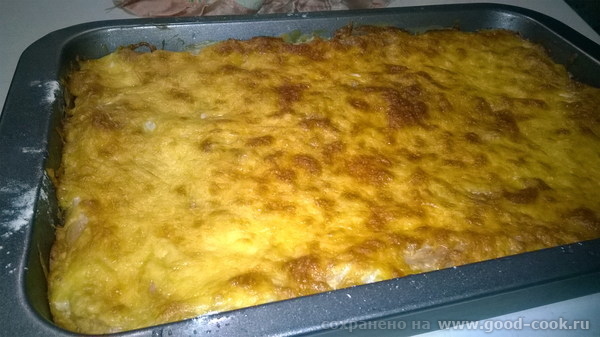 Запеканка с грибами
