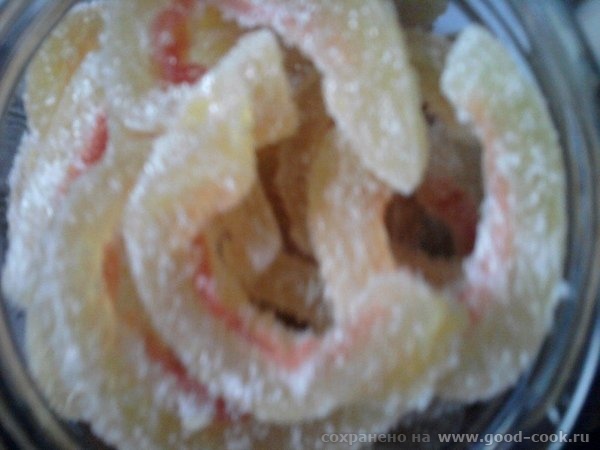 Цукаты из арбузных корок
