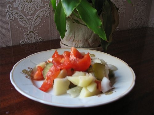 ПРОСТОЙ САЛАТИК Но очень вкусный