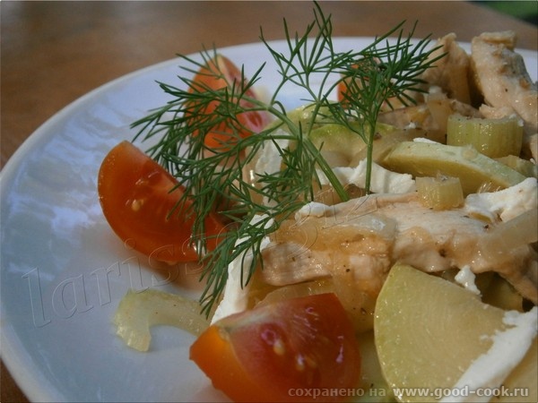 КУРИНОЕ ФИЛЕ С ОВОЩАМИ И КАРДАМОНОМ