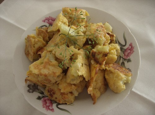 А я сегодня готовила рыбный пирог и кукурузные оладушки от А так же цветную капусту в кляре и уху - 3