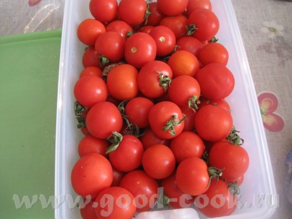 ЗАКУСКА ИЗ ЗАПЕЧЕННЫХ ЧЕРРИ В ТАРТАЛЕТКАХ Красивое и очень вкусное блюдо, которое не стыдно подать... - 2