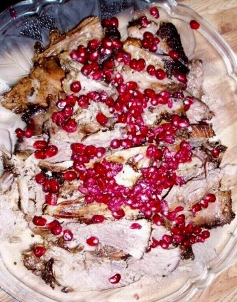 Обнаружила что не поставила описание мяска,которое мы кушали в субботу