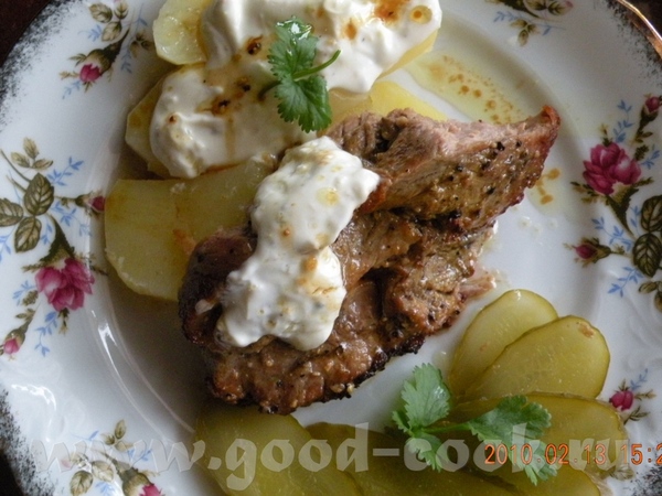 БУЖЕНИНА ПЕЧЕНАЯ Берем кусок мяса ,буженину для запекания - 7
