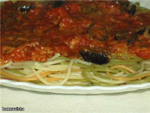 Спагетти по-сицилиански