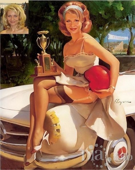 Pin-Up Art Gil Elvgren Pin-Up Art Много много Pin-up art... - 2