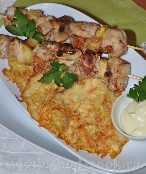 Куриные шашлычки