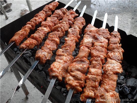 Несу вам очень вкусный рецепт шашлыка Шашлык из свинины в томате - свинина вырезка 2,150 кг - 3