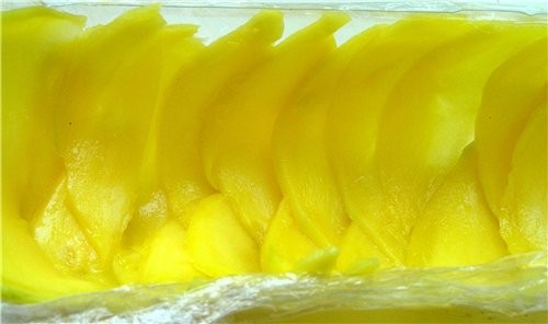 Десерт вам несу вкуснющий, классное сочетание манго и малины, вкусно и при этом некалорийно - 2