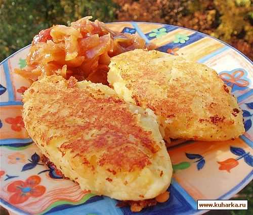 "КАРТОФЕЛЬНЫЕ ЗРАЗЫ С МЯСОМ"