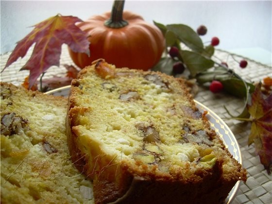 Завтра Хэллоуин , хочу предложить вам очень вкусный рецепт Тыквенного-Лимонного кейка, надеюсь ваши... - 4