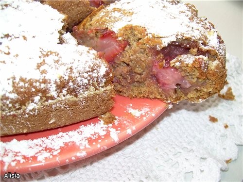 Маффиновый Пирог с Клубникой - 2