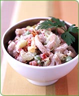 Свекольный (Beet) - рифлено порезаная маринованая свекла (консервы) с семенами тмина и сметанным со... - 3