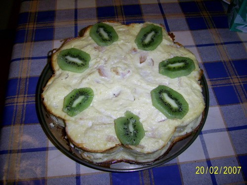ТВОРОЖНАЯ ЗАПЕКАНКА С ЯБЛОКАМИ Марина, это тарелочка тебе, в знак благодарности