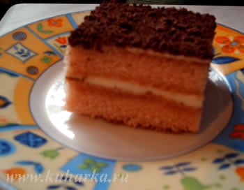 А я попробовала сделать торт из кисельного брикета Рецепт с кукинга - 2