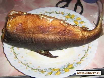СИГ горячего копчения получился хорошо, но сама рыба какая-то невкусная,похожа на скумбрию, вкуснее... - 2