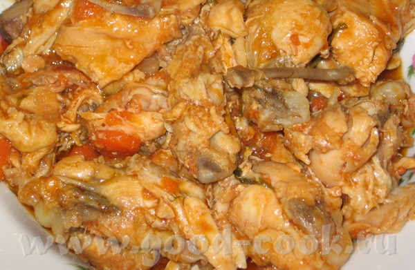 "Курица,тушеная по домашнему" от Вalерия Вкусное, быстрое блюдо без заморочек - 2