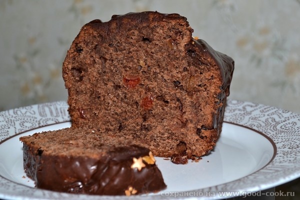 ШОКОЛАДНЫЙ КЕКС С ПЬЯНОЙ ВЯЛЕНОЙ ВИШНЕЙ