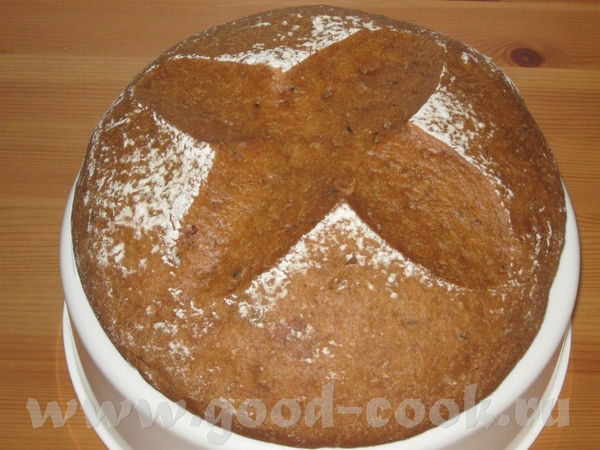 Хлеб содовый с ржаной мукой в мультиварке Panasonic