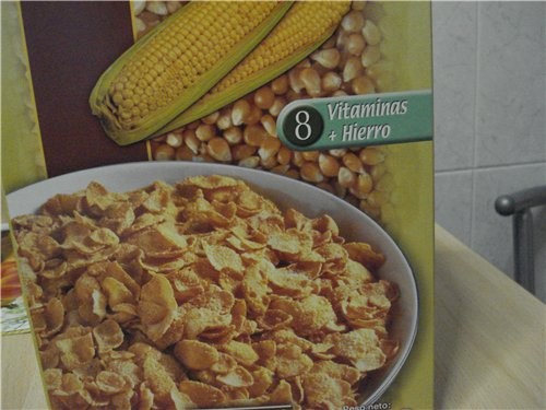 Муж купил кукурузныке хлопья