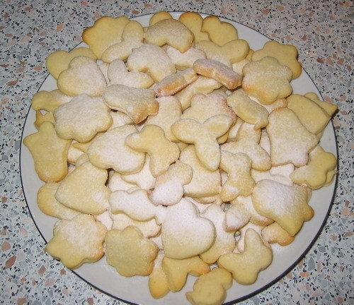 Сливочные печеньки от