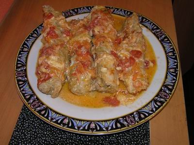 Китайская капуста фарширован