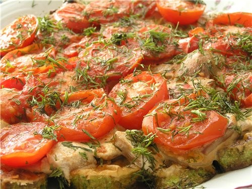 Закуска из кабачков с белыми грибами и помидорами Закуска из шампиньонов с брынзой, кунжутом и семе...