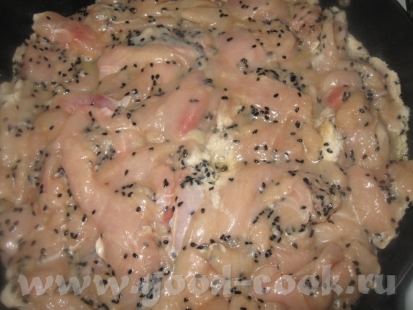 Оставляем мясо мариноваться минимум на 40 минут